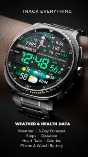 PER23 Digital Watch Face screenshot 4