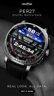 PER27 Digital Watch Face screenshot 1