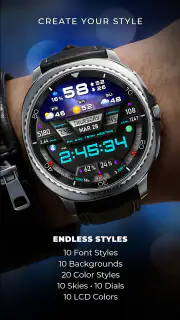PER27 Digital Watch Face screenshot 2