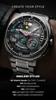 PER32 Ultra Hybrid Watch Face screenshot 2