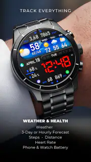 PER8 Digital Watch Face screenshot 3