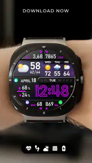 PER8 Digital Watch Face screenshot 8