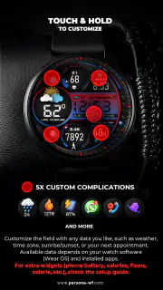 PER9 Sport Watch Face Mesa screenshot 4