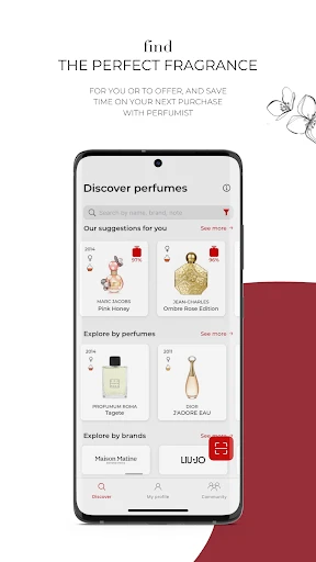 PERFUMIST Perfumes Advisor screenshot
