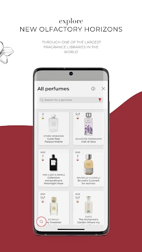 PERFUMIST Perfumes Advisor screenshot