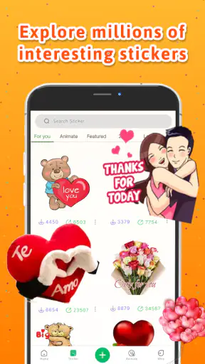 Personal stickers StickerMaker screenshot
