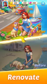 Pets Harbor: Merge & Restore screenshot 8