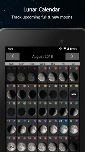 Phases of the Moon screenshot