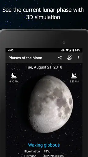 Phases of the Moon Pro screenshot