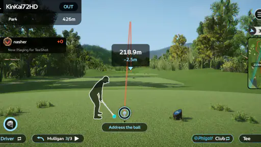 PhiGolf screenshot 2