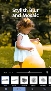 Photo Blur & Mosaic Effects screenshot 1