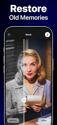 PhotoApp - AI Photo Enhancer screenshot
