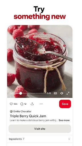 Pinterest screenshot