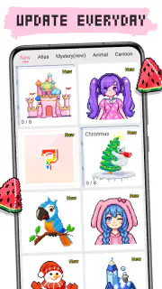 Pixel Art Coloring: Art Games screenshot 5