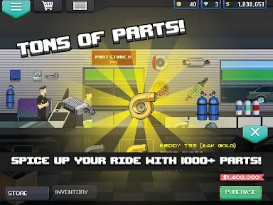 Pixel Car Racer screenshot