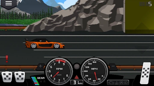 Pixel Car Racer screenshot
