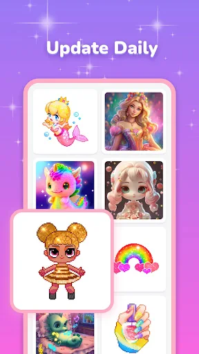 Pixel Coloring-Color by number screenshot