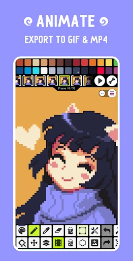 Pixel Studio: pixel art editor screenshot