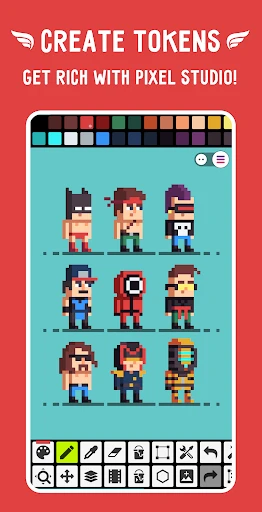 Pixel Studio: pixel art editor screenshot