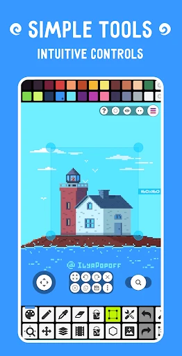 Pixel Studio: pixel art editor screenshot