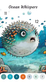 Pixie Color: Paint by Number screenshot 5