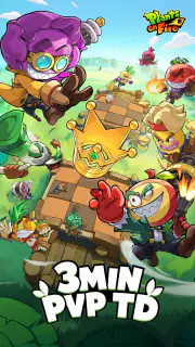 Plants on Fire: Clash & Defend screenshot 1