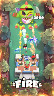 Plants on Fire: Clash & Defend screenshot 5