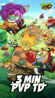 Plants on Fire: Clash & Defend screenshot 7