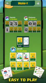 Play Nine: Golf Card Game screenshot 2