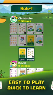 Play Nine: Golf Card Game screenshot 8
