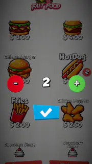 Play Pretend Food Menu screenshot 6