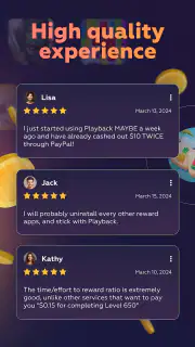 Playback: Get Paid to Play screenshot 2