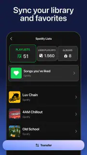Playlist Transfer for My Music screenshot 3
