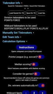 PlayoffComputer screenshot 6