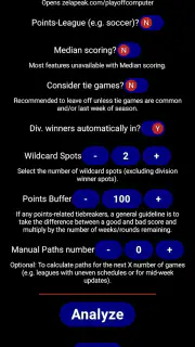PlayoffComputer screenshot 7