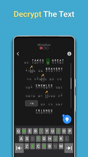 PlaySimple Cryptogram screenshot