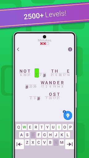 PlaySimple Cryptogram screenshot
