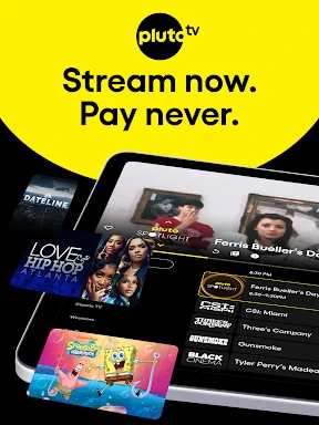 PlutoTV: Live TV & Free Movies screenshot