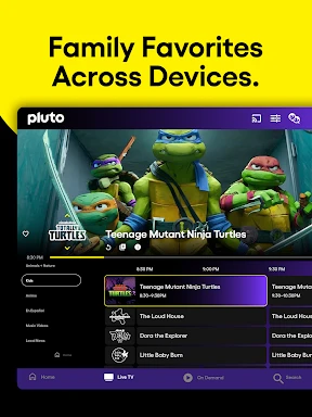 PlutoTV: Live TV & Free Movies screenshot