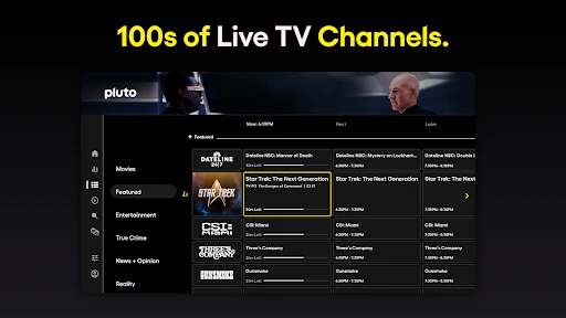 PlutoTV: Live TV & Free Movies screenshot