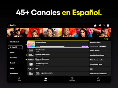 PlutoTV: Live TV & Free Movies screenshot