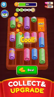 Pocket Sort: Coin Merge Puzzle screenshot 2