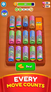 Pocket Sort: Coin Merge Puzzle screenshot 3