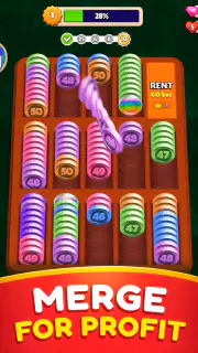 Pocket Sort: Coin Merge Puzzle screenshot 7