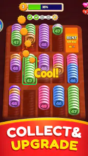 Pocket Sort: Coin Merge Puzzle screenshot 8