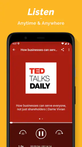 Podcast Player screenshot
