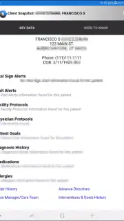 PointCare screenshot 1