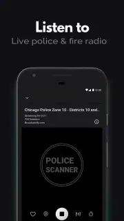Police Scanner - Live Radio screenshot 1