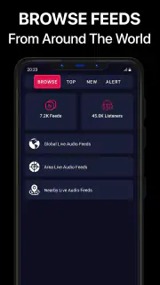 Police Scanner Pro - App screenshot 1