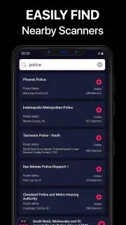 Police Scanner Pro - App screenshot 2